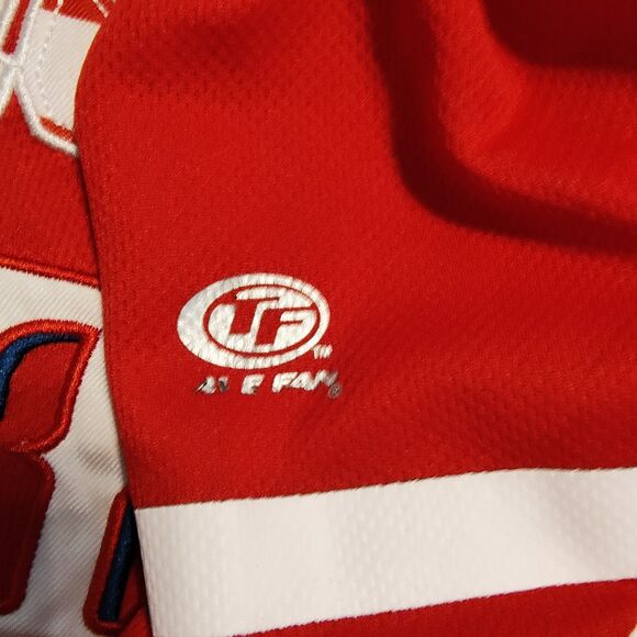 Texas Rangers True Fan Jersey Mens Large Red MLB Baseball - Picture 6 of 13